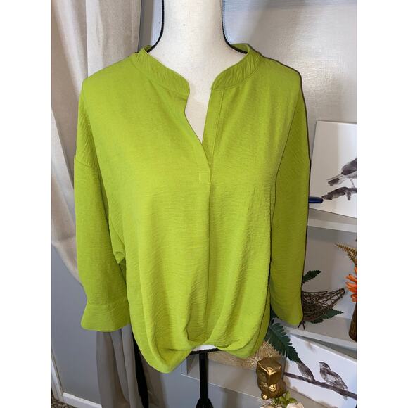 Stunning Unique Ivy Jane size M/L Green GUC Blouse
Top - Picture 1 of 11